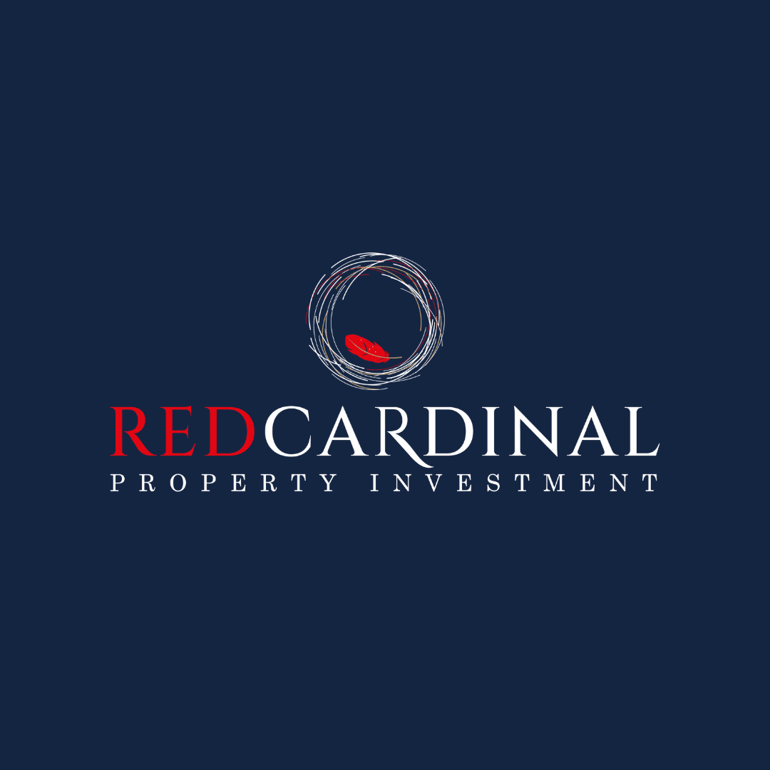Red Cardinal logo on light background
