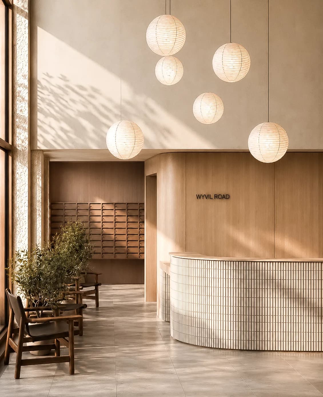 Nine Elms Living, lobby