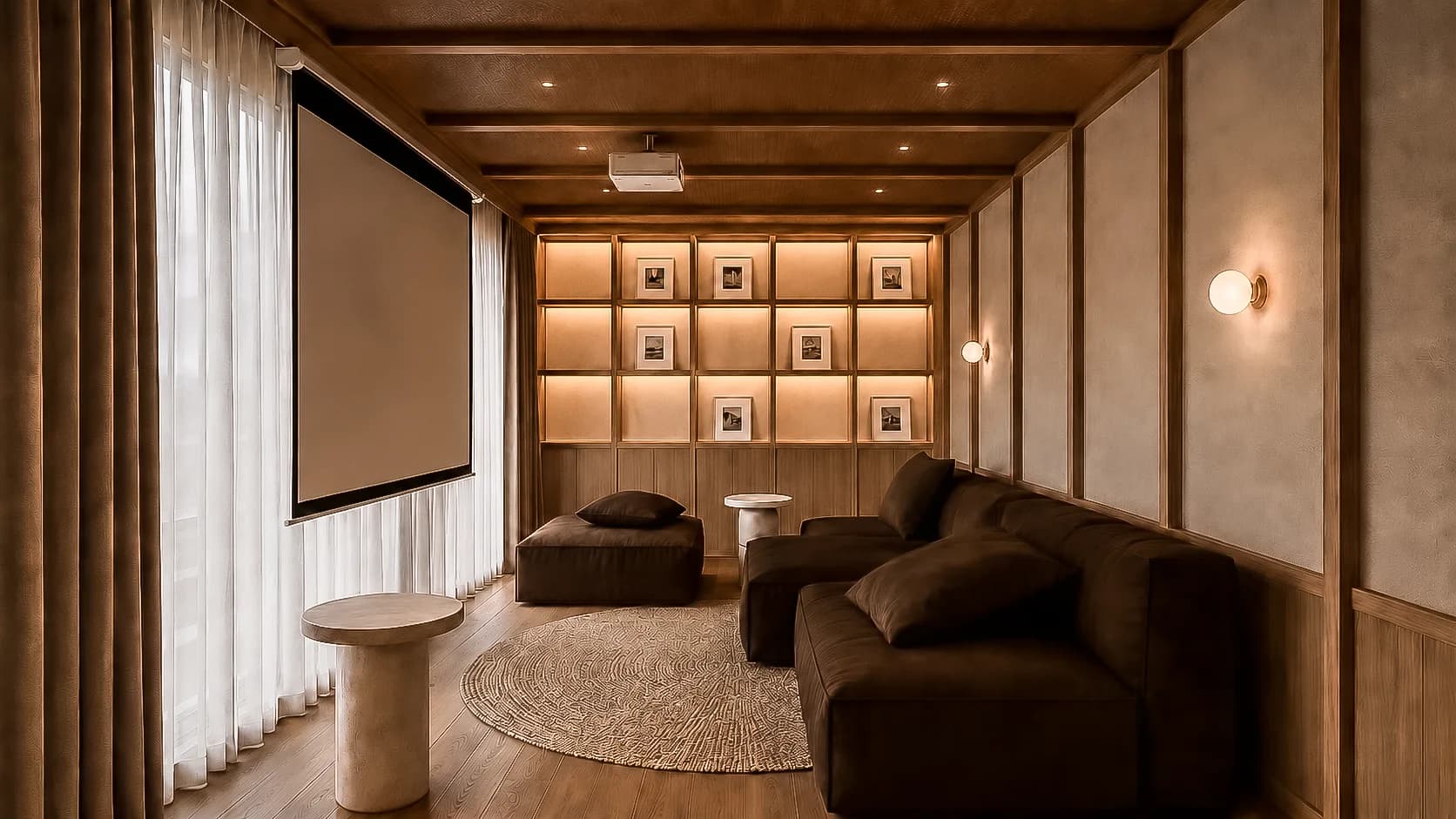 Nine Elms Living, screening lounge