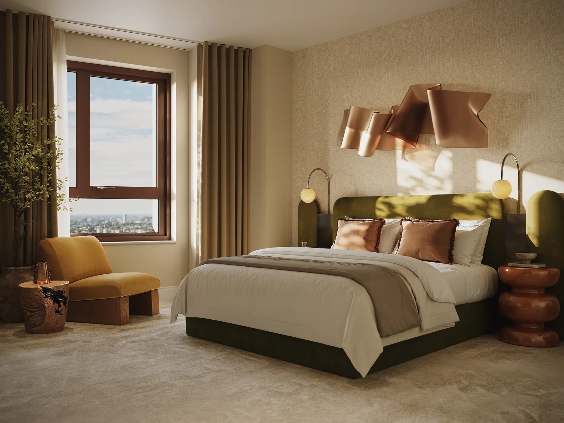 The Hexon, bedroom