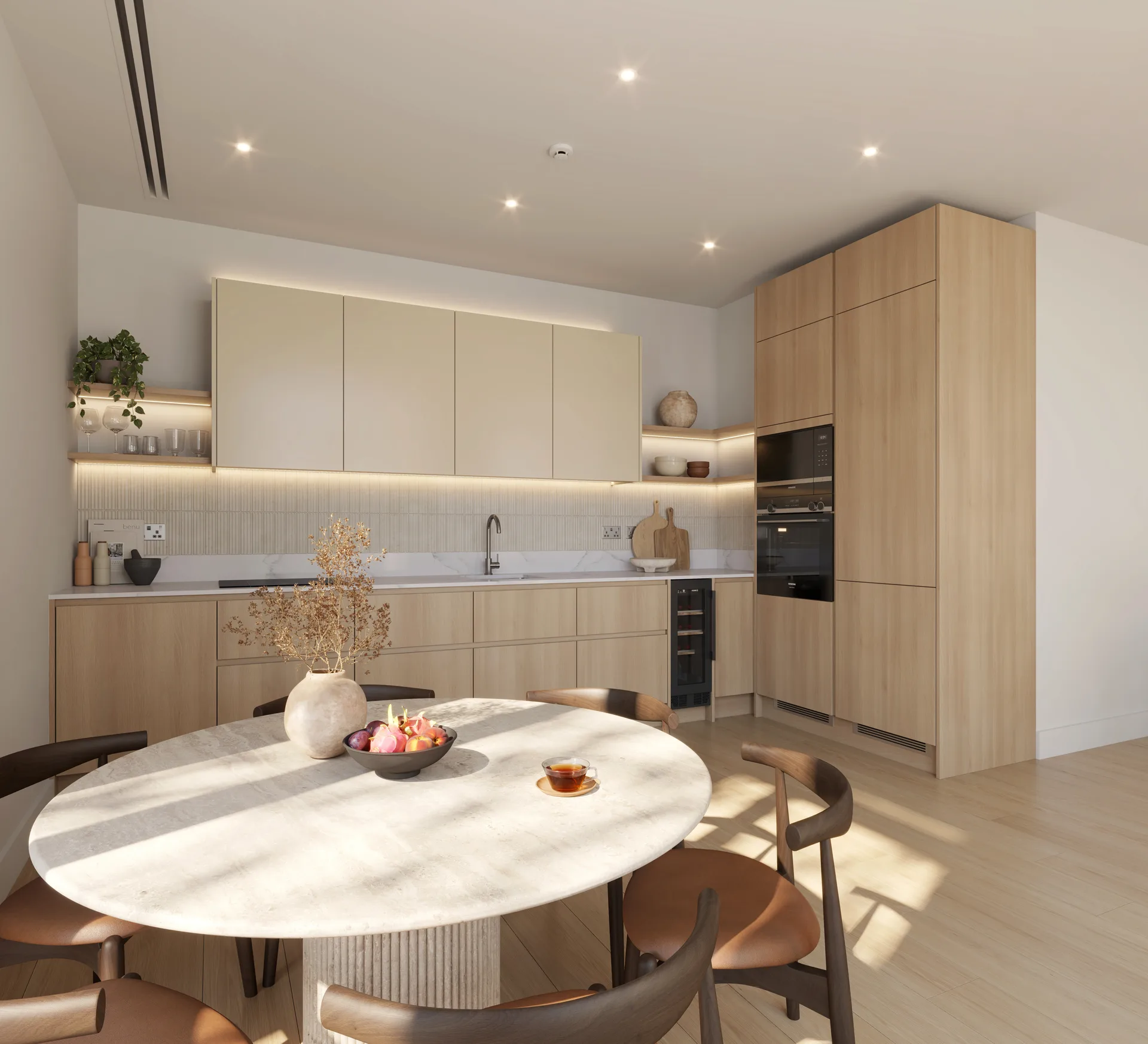 Wimbledon Residence, kitchen dining