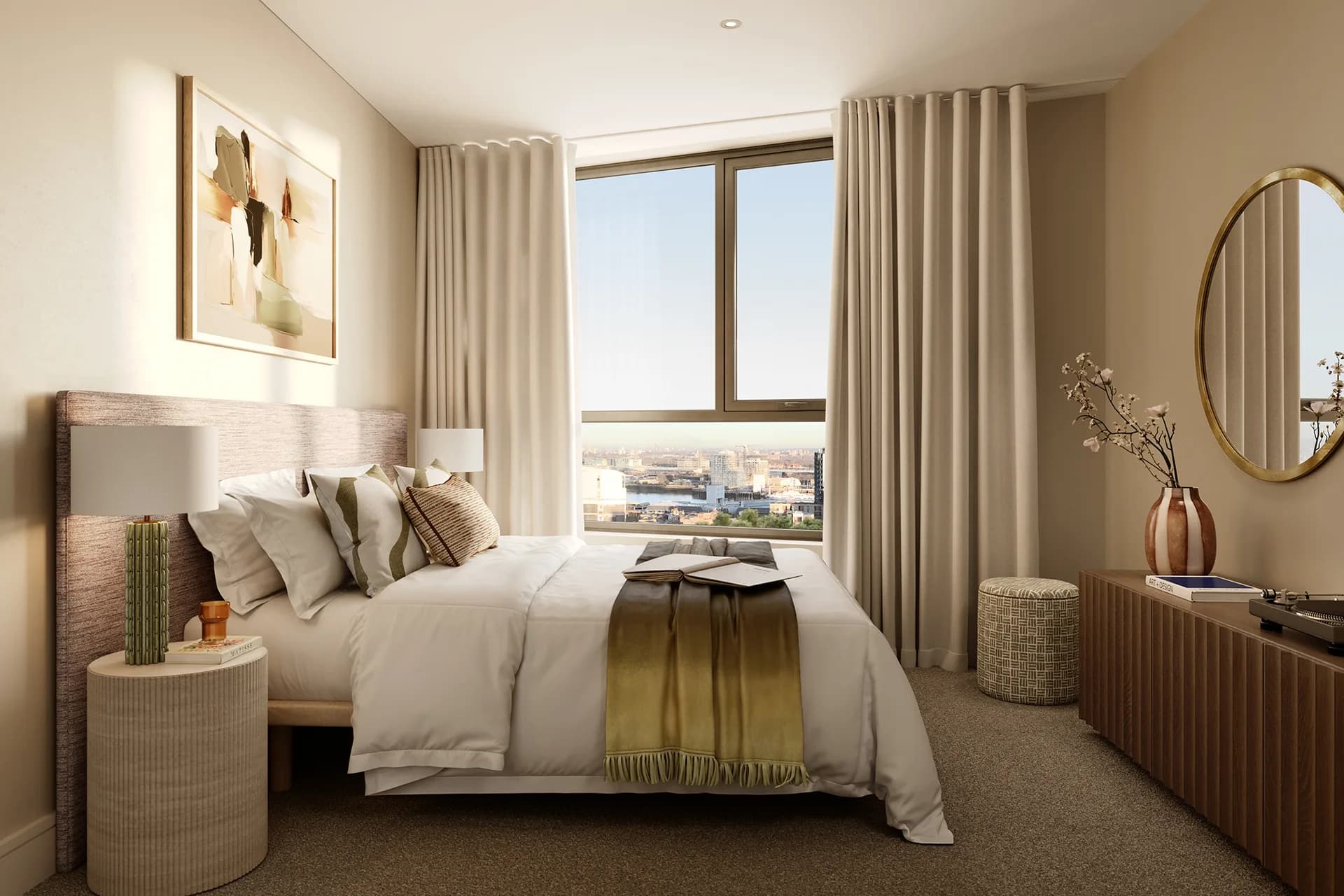 Woolwich Quarter, bedroom