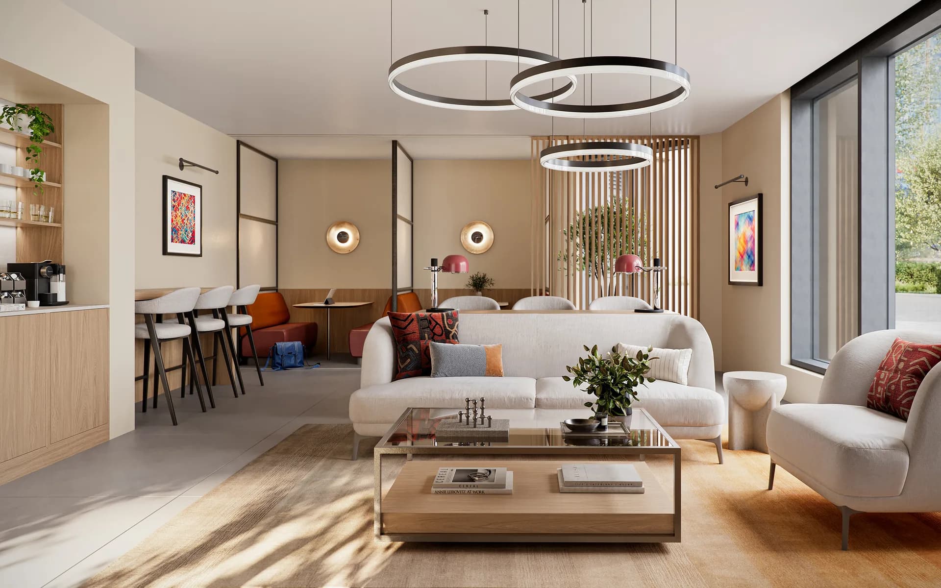 Woolwich Quarter, residents lounge