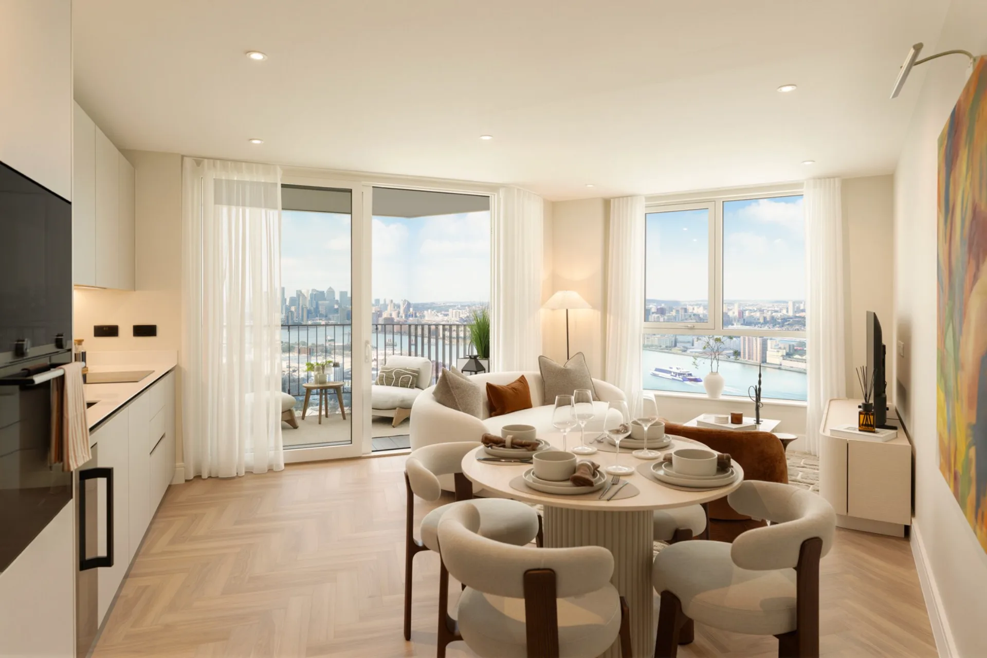 Woolwich Quarter, show home living