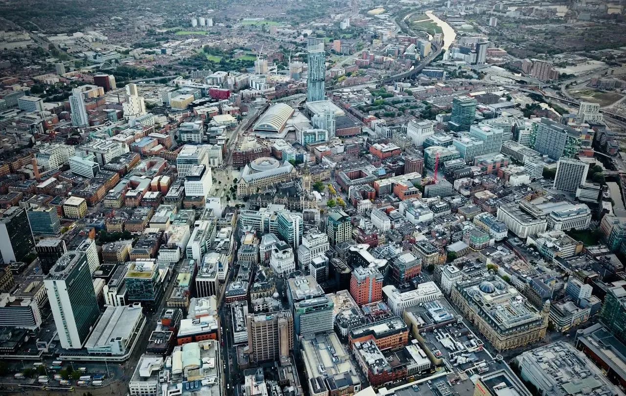 Manchester skyline, UK property investment for btl specialists